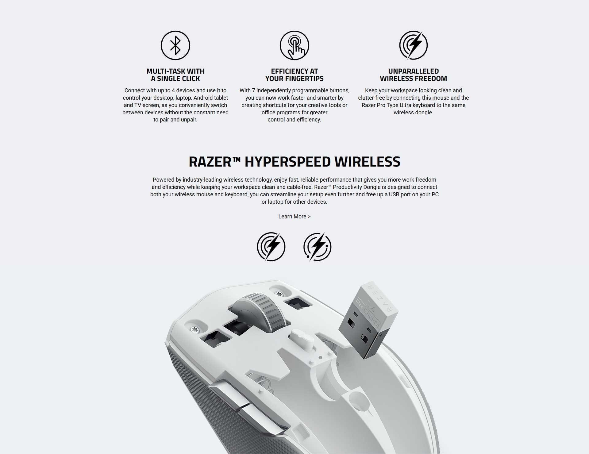 Razer Pro Click Mini Wireless Gaming Mouse