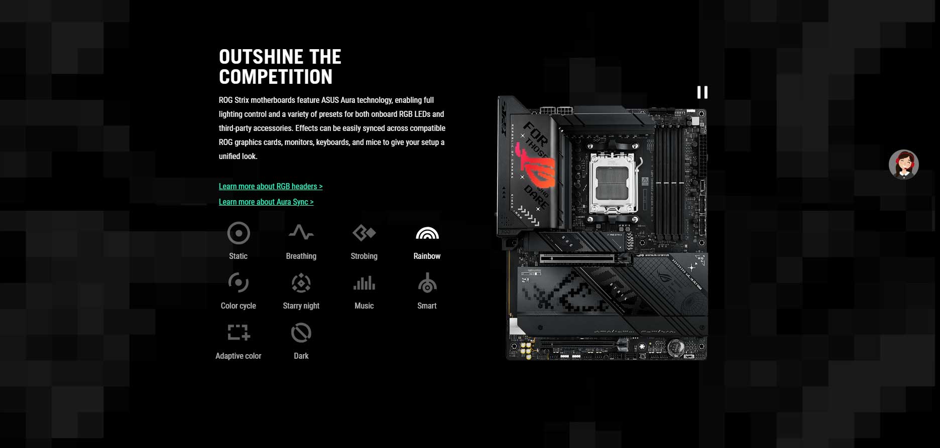 Asus Rog Strix X870 F Gaming Wifi Motherboard