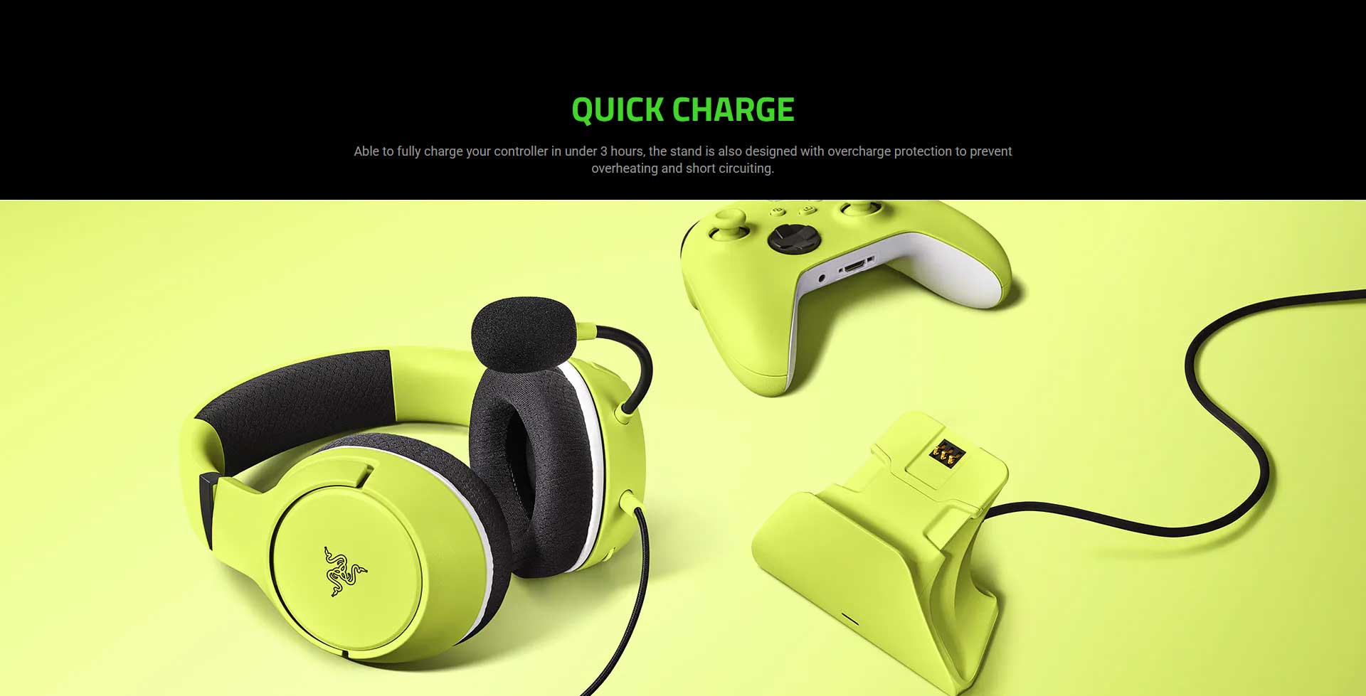 Razer Universal Quick Xbox Pulse Red Charging Stand