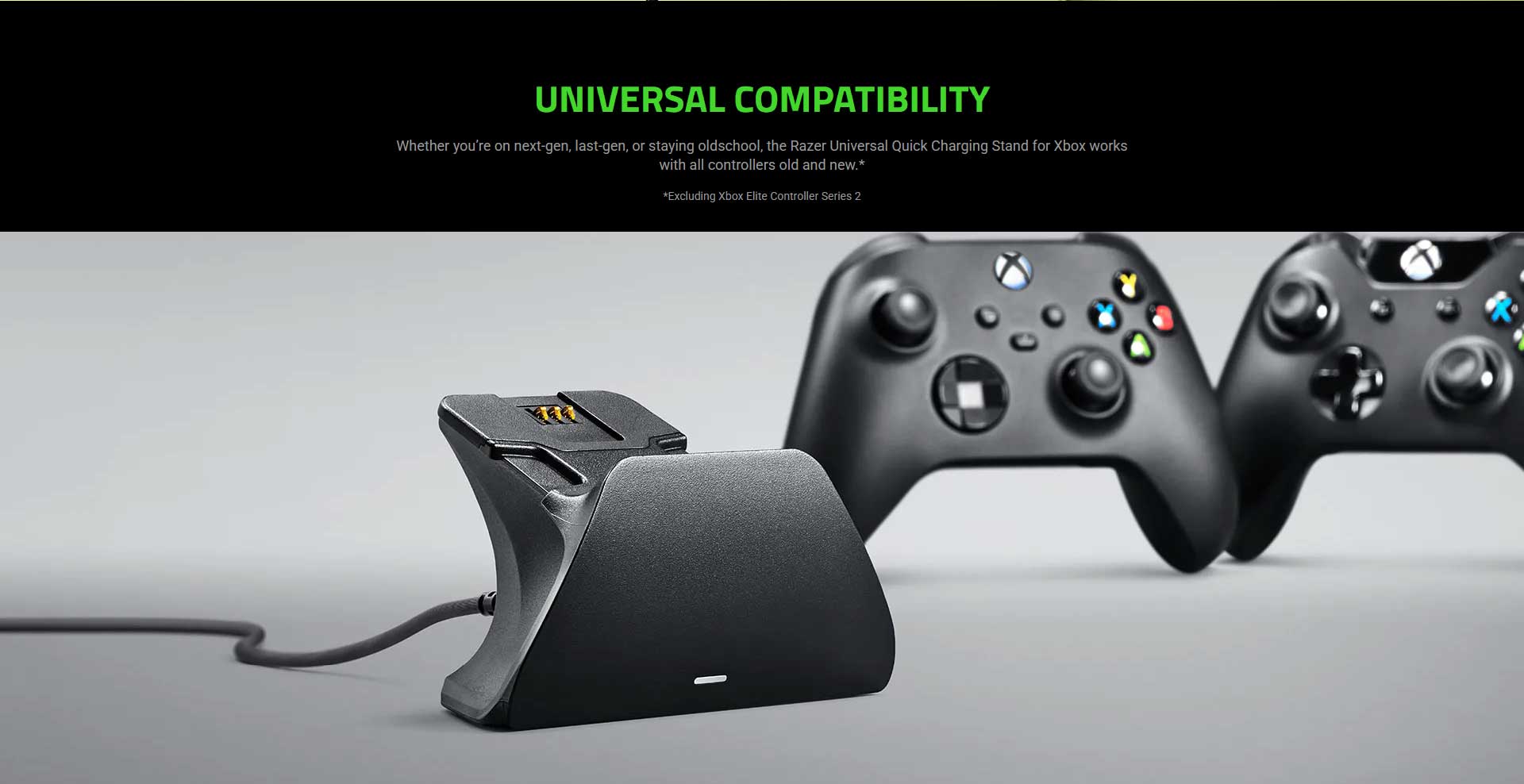 Razer Universal Quick Xbox Pulse Red Charging Stand