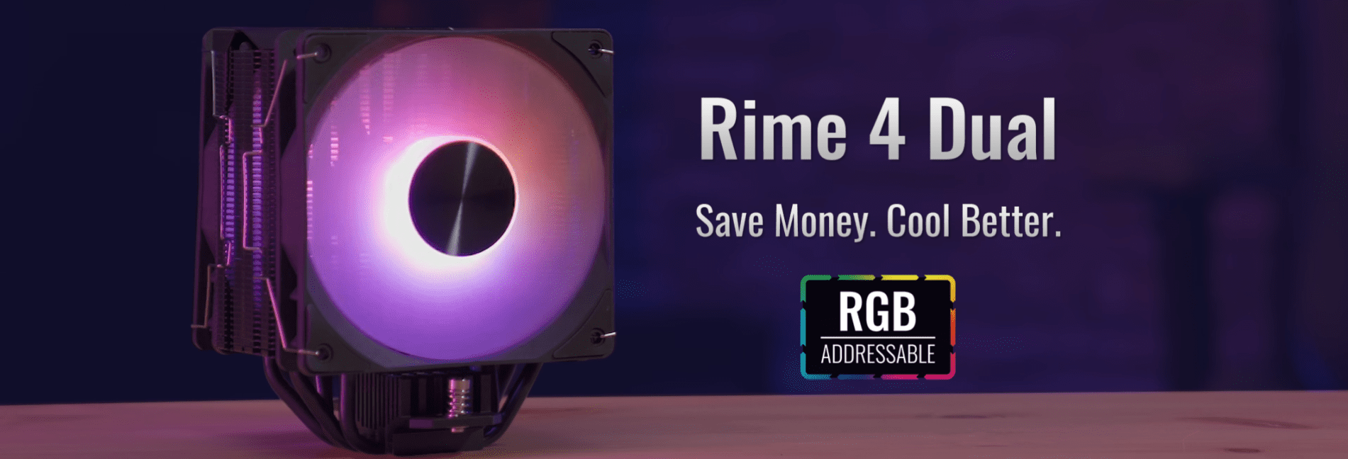 AeroCool Rime 4 Dual ARGB Air Cpu Cooler