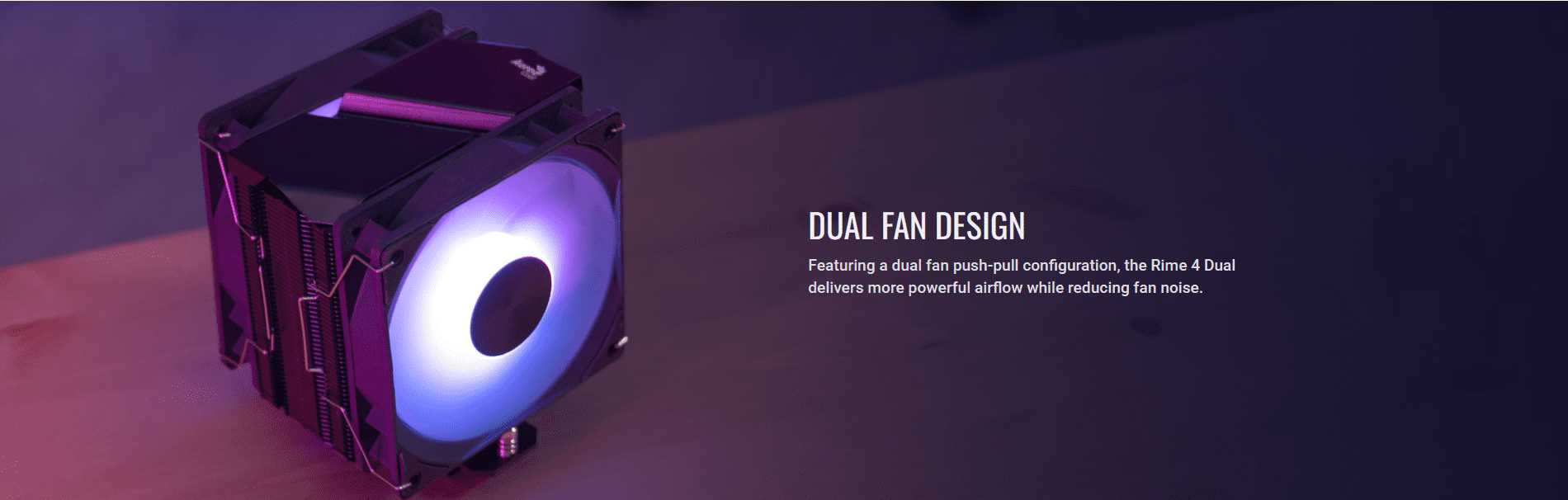 AeroCool Rime 4 Dual ARGB Air Cpu Cooler