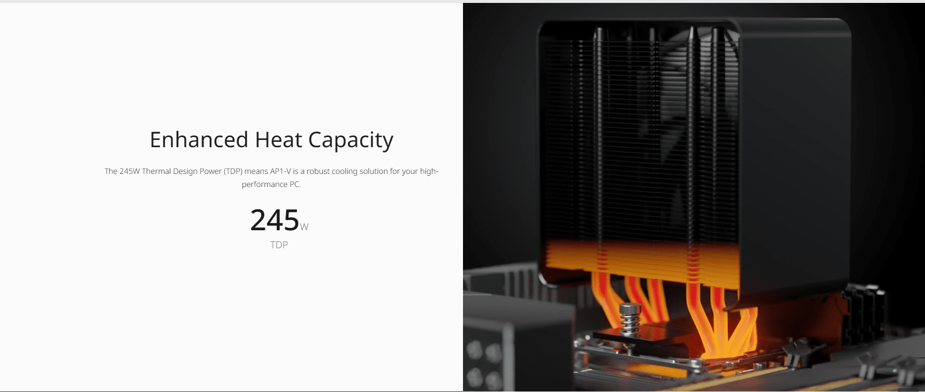 Apnx AP1 V Argb White Air Cpu Cooler