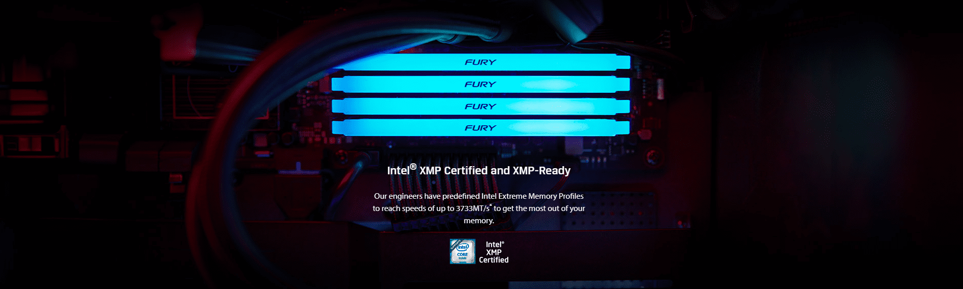 Kingston Fury Beast 8Gb 3200Mhz DDR4 CL16 RGB Desktop Memory