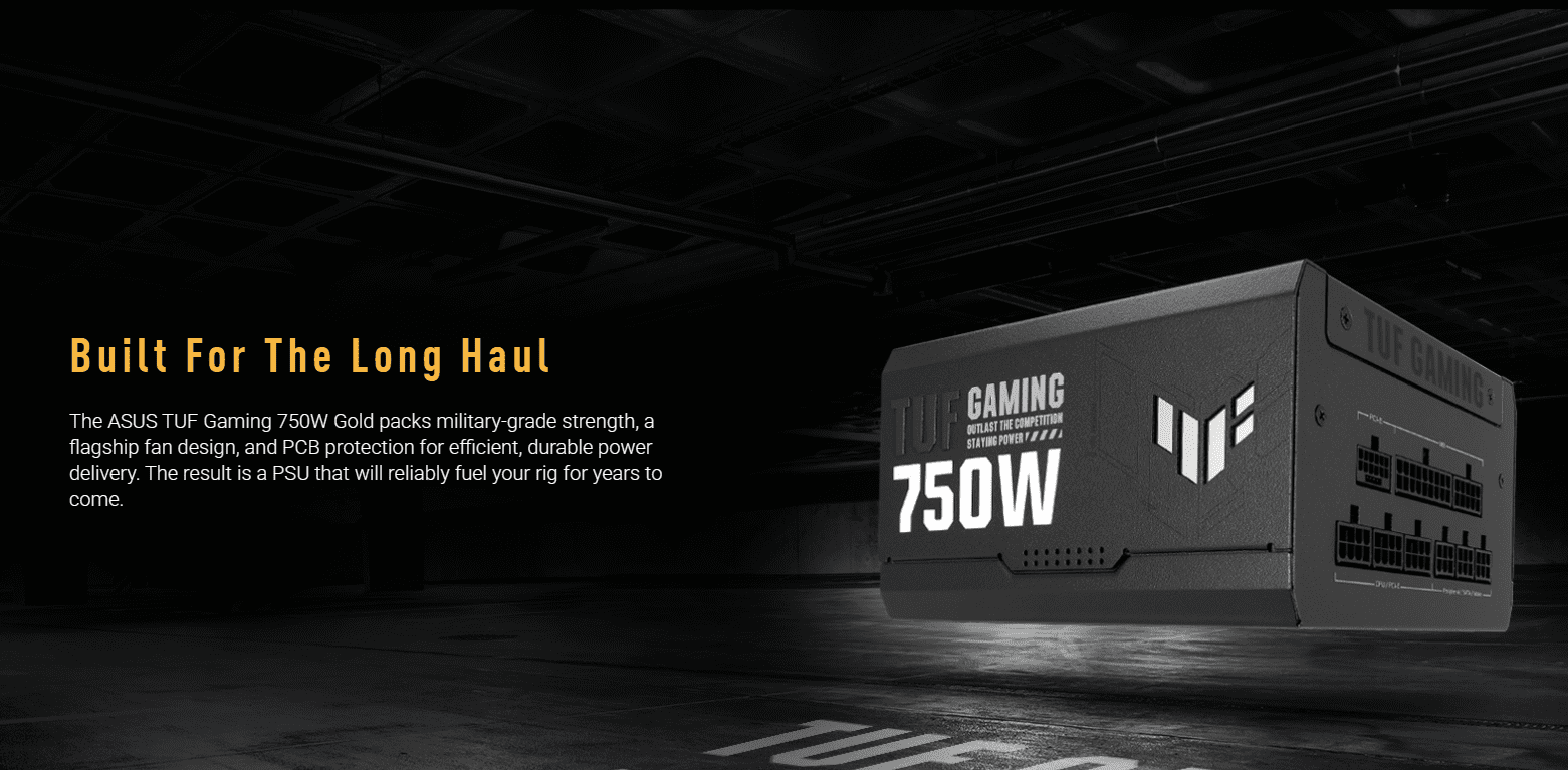 Asus Tuf Gaming 750G 750W 80 Plus Gold Fully Modular Power Supply