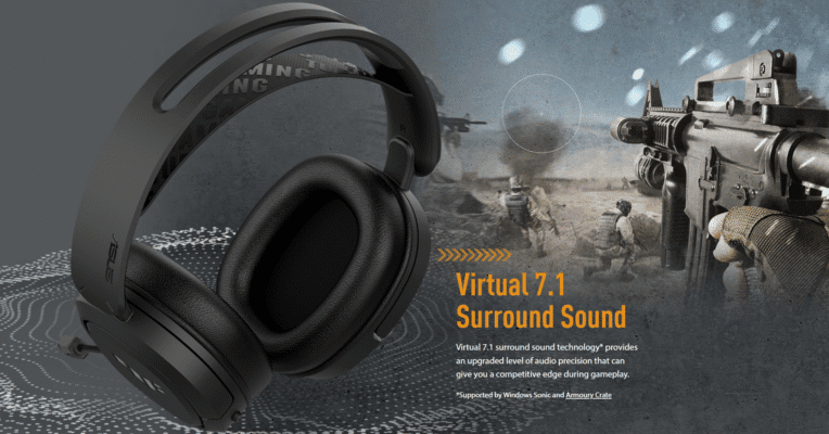 Asus TUF Gaming H1 wireless Gaming Headset