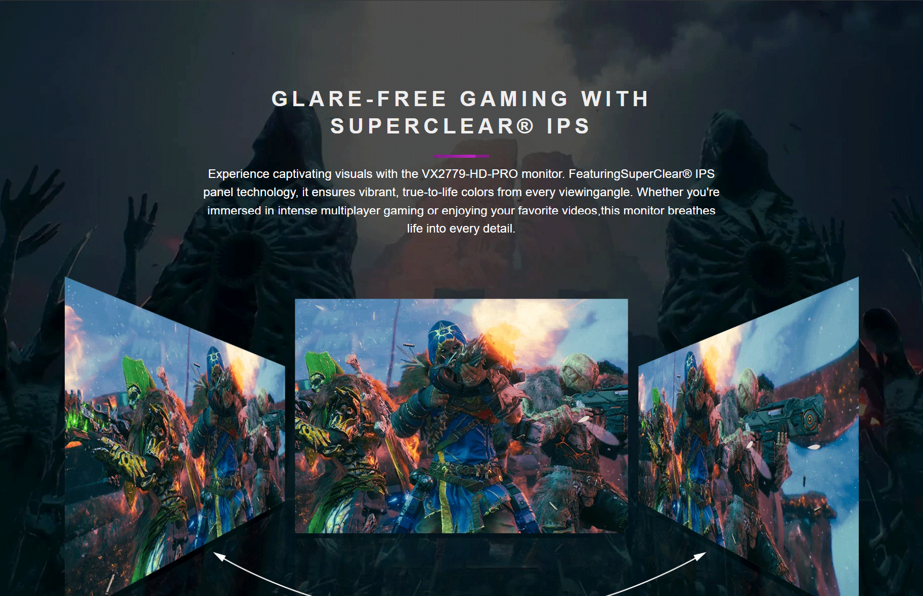 ViewSonic VX2779 HD PRO 27 Inch 180Hz 1Ms FHD IPS Gaming Monitor