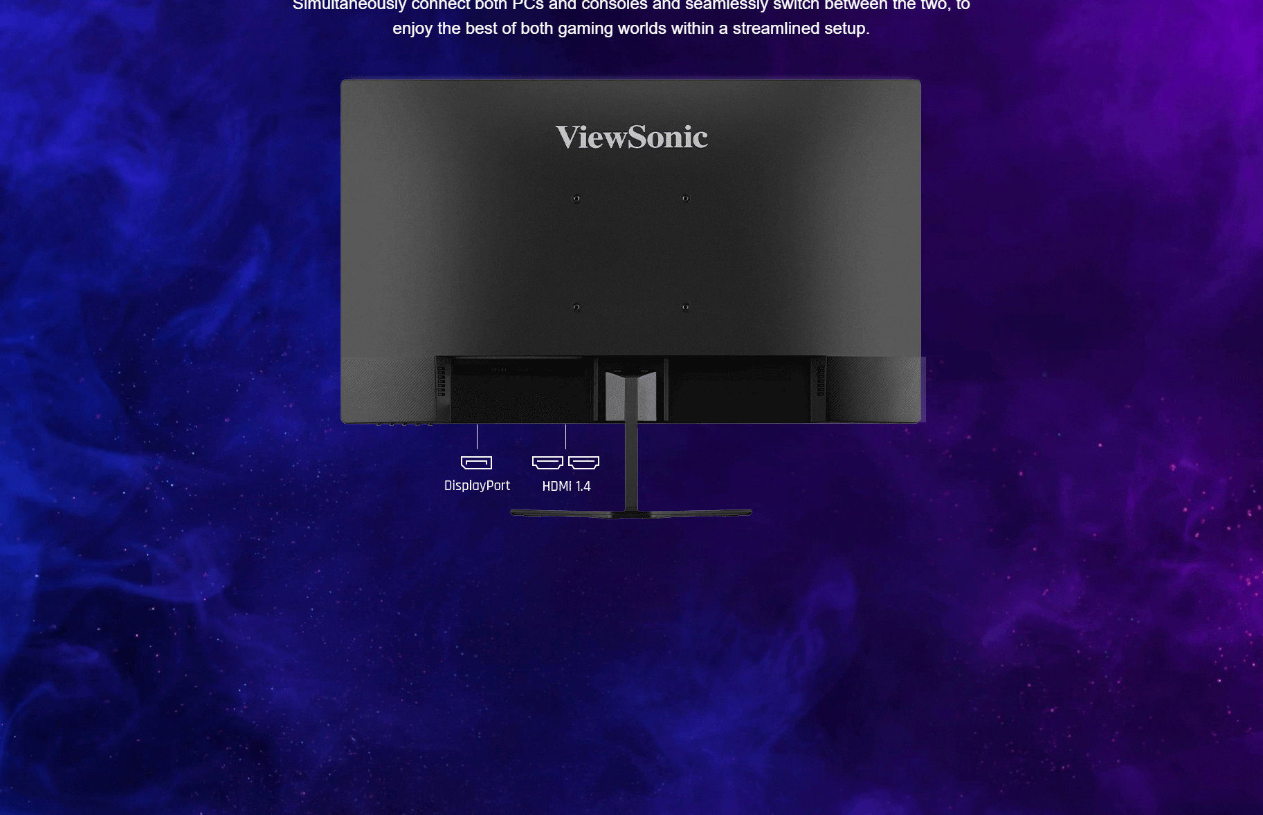 ViewSonic VX2779 HD PRO 27 Inch 180Hz 1Ms FHD IPS Gaming Monitor