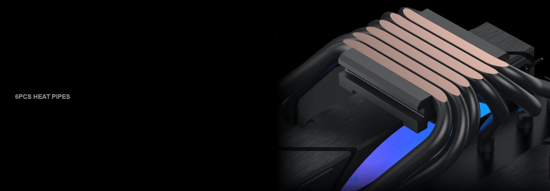 AK6 Dual Digital ARGB Air Cpu Cooler