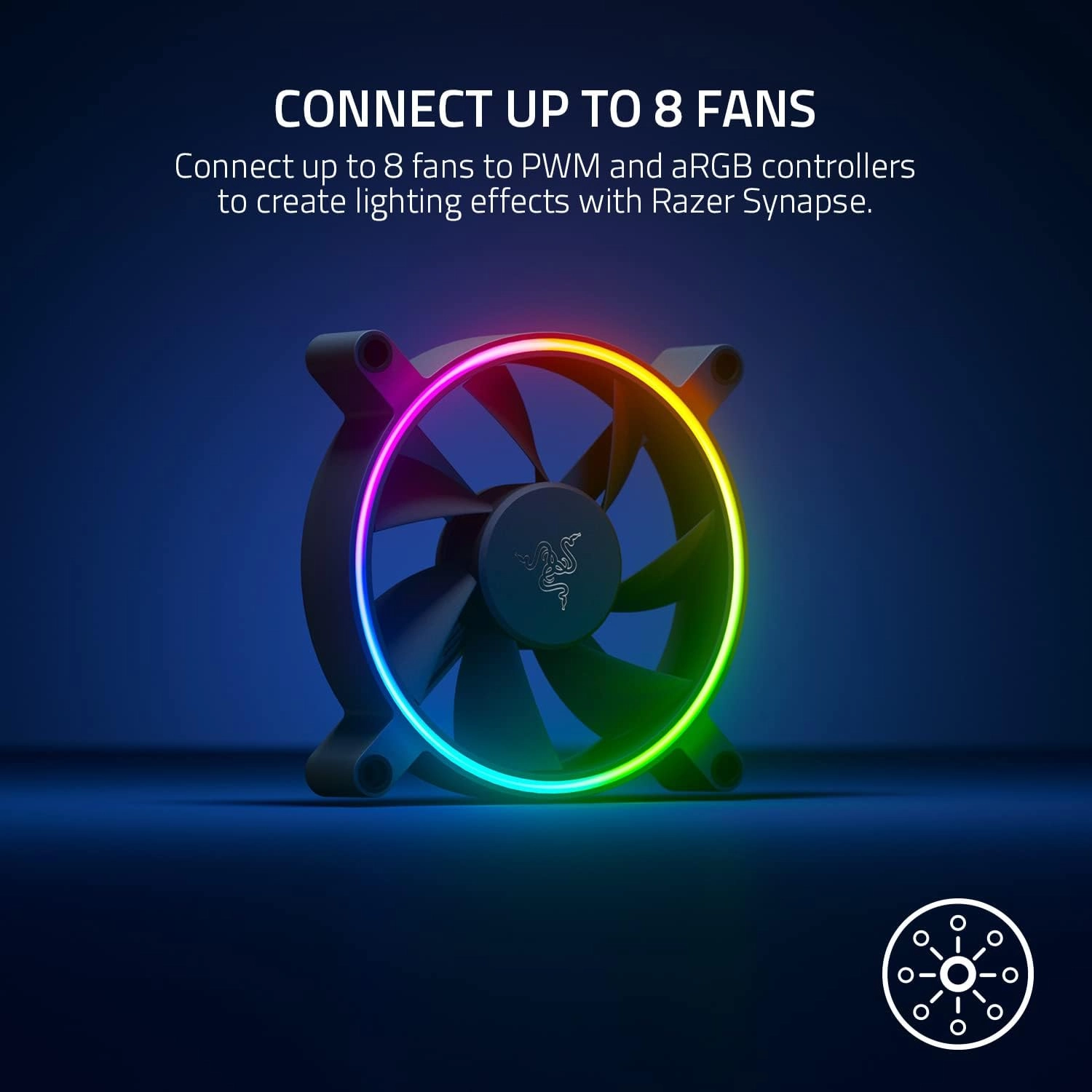 Razer Kunai Chroma 140mm Fans
