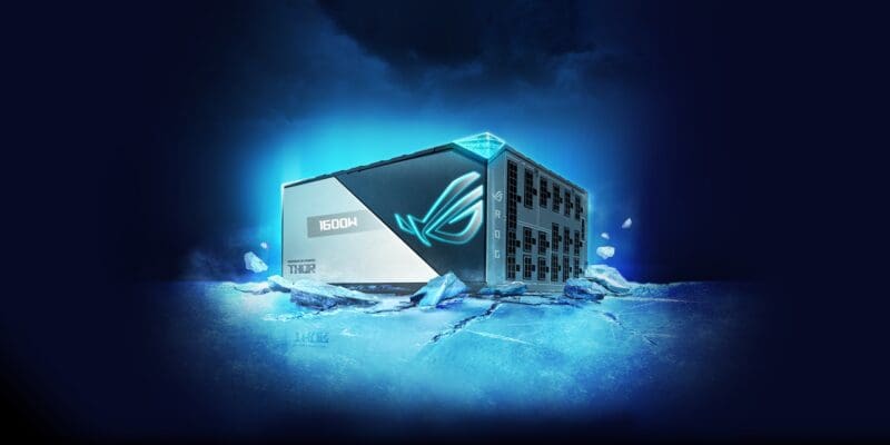 Asus Rog Thor 1600T 1600W 80 Plus Titanium Fully Modular OLED display Power Supply