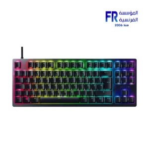 Razer Huntsman V2 Tenkeyless Purple Clicky Switch Wired Mechanical Gaming Keyboard
