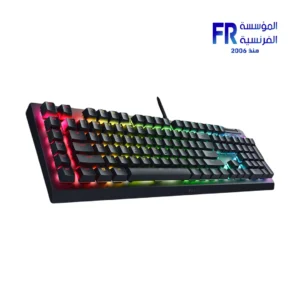 Razer BlackWidow V4 X Green Switch Arabic Wired Mechanical Gaming Keyboard