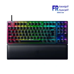 Razer Huntsman V2 Tenkeyless Purple Clicky Switch Wired Mechanical Gaming Keyboard