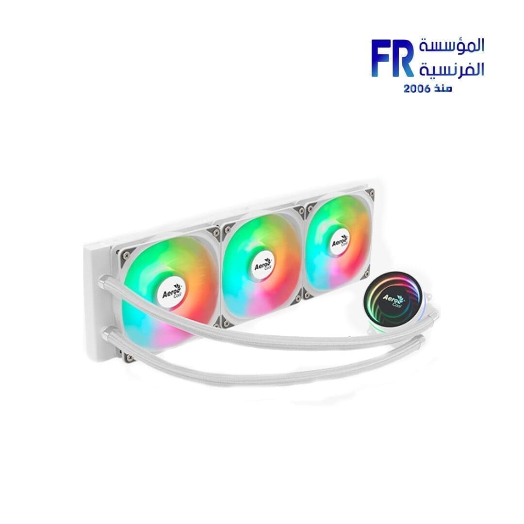 AeroCool Oasis L360 Argb White Aio Liquid Cpu Cooler