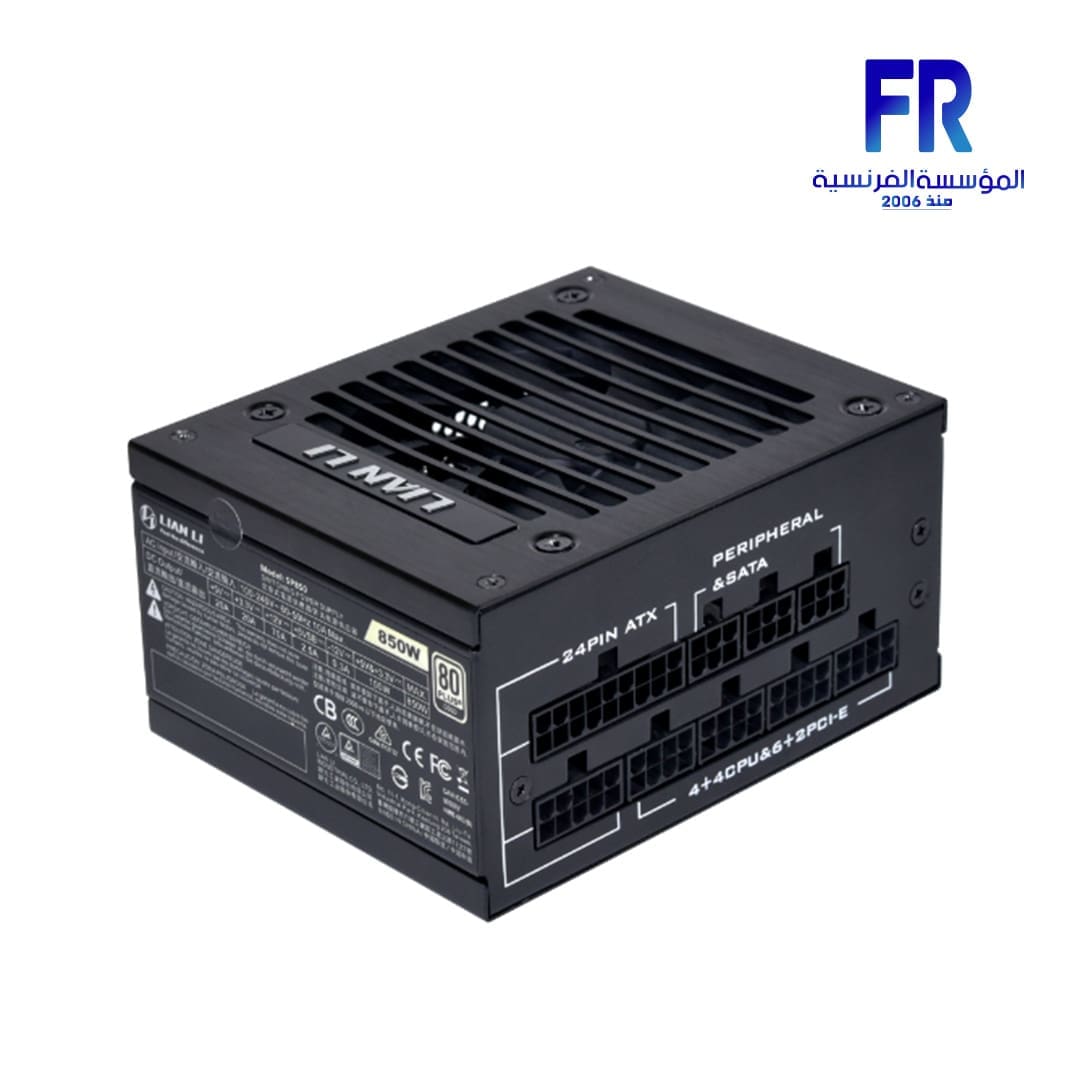 Lian Li Sp850 850W 80 Plus Gold Full Modular SFX Power Supply