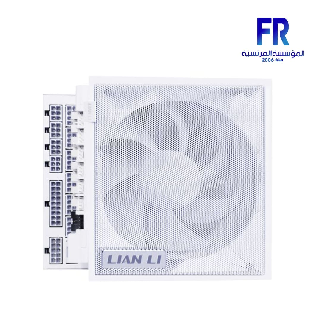 Lian Li Edge Gold EG1200G 1200W 80 Plus Gold ATX 3.1 Full Modular White Power Supply