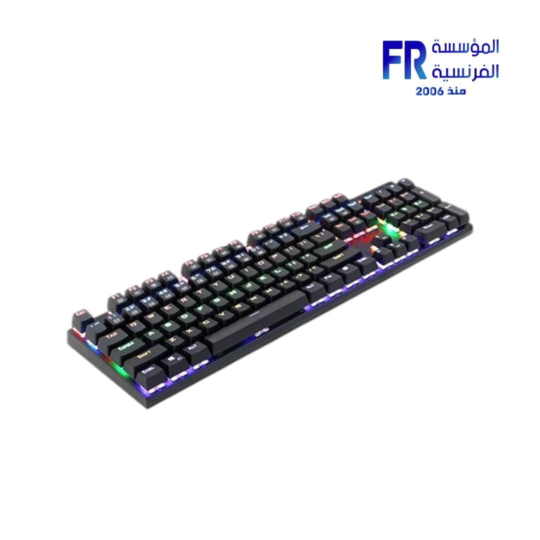 Redragon Rudra Rainbow Elite K565 Blue Switch Wired Mechanical Gaming Keyboard
