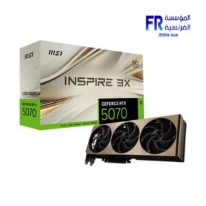 Msi GeForce RTX 5070 Inspire 3X OC 12Gb GDDR7 Graphic Card