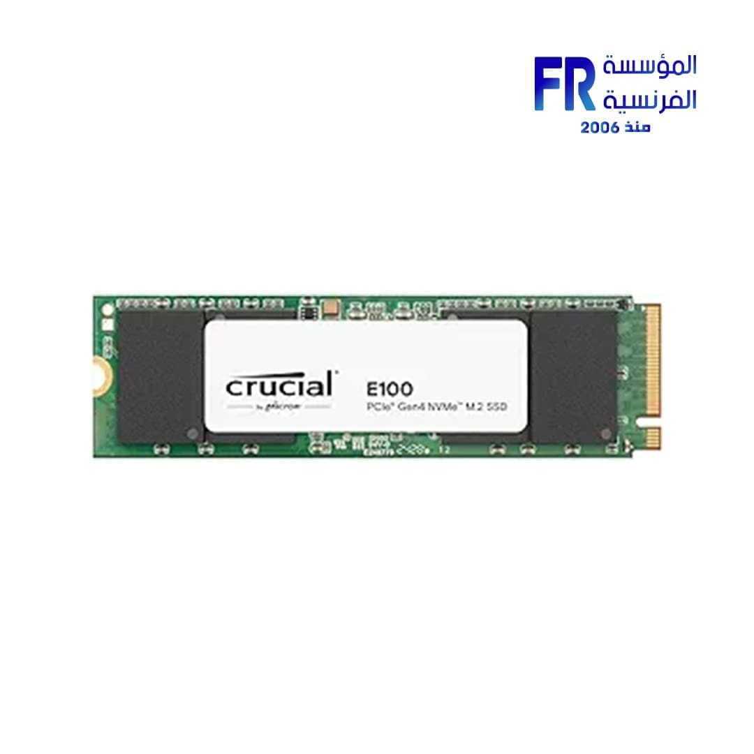 Crucial E100 1TB Pcie Gen4 Nvme 2280 M.2 SSD