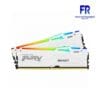 Kingston Fury Beast 64Gb (2X32Gb) DDR5 6000Mhz Cl36 RGB White Desktop Memory