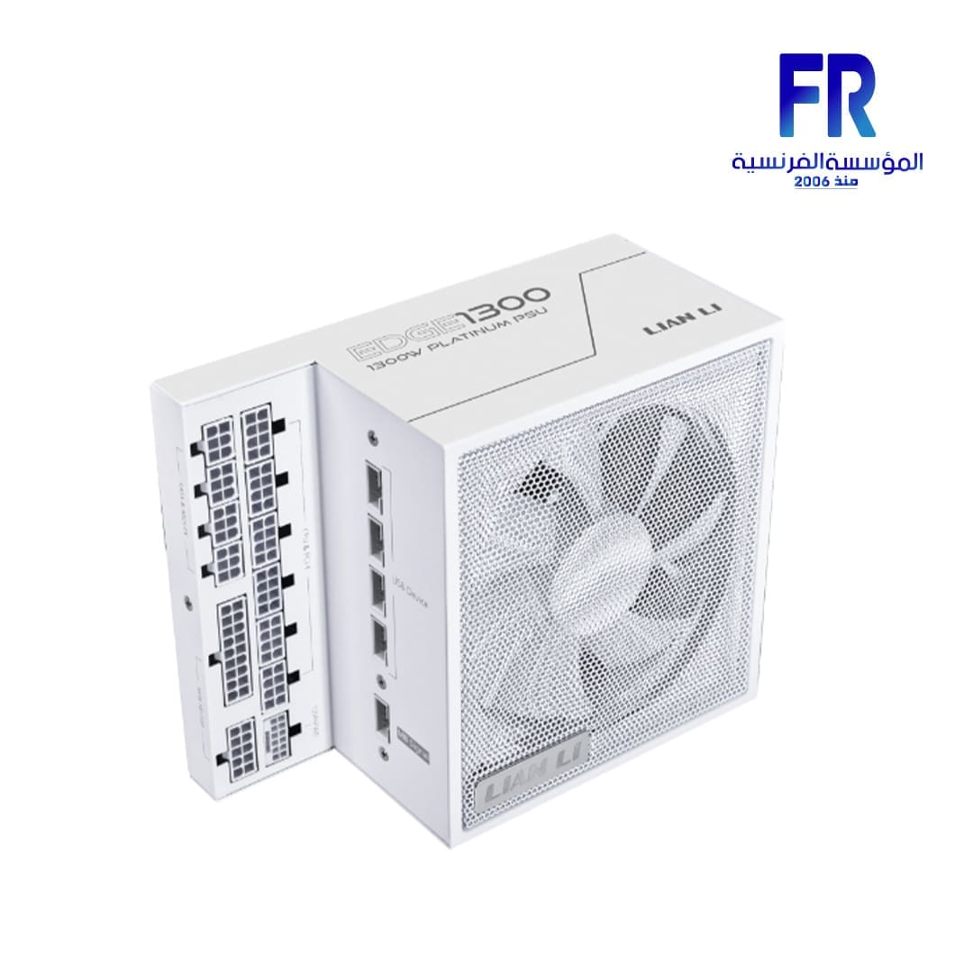 Lian Li Edge EG1000 1000W 80 Plus PLATINUM ATX 3.1 Full Modular White Power Supply