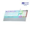Aula F2058 Blue Switch White Mechanical Gaming Keyboard