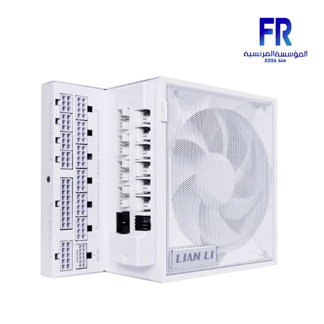 Lian Li Edge Gold EG1200G 1200W 80 Plus Gold ATX 3.1 Full Modular White Power Supply