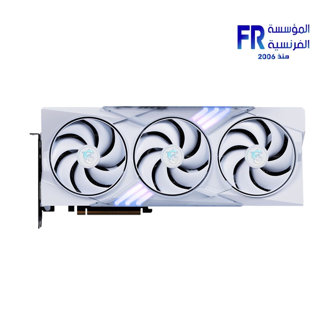 Msi GeForce RTX 5070 Gaming Trio OC White 12Gb GDDR7 Graphic Card