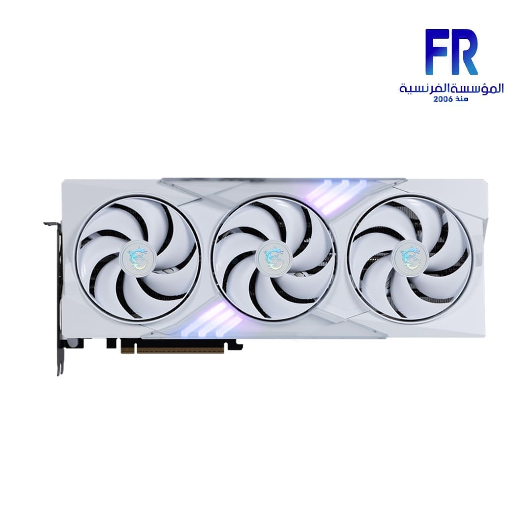 Msi GeForce RTX 5080 Gaming Trio OC White 16Gb GDDR7 Graphic Card