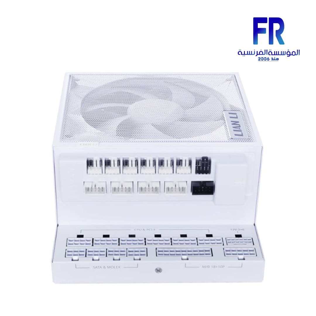 Lian Li Edge Gold EG0850G 850W 80 Plus Gold ATX 3.1 Full Modular White Power Supply