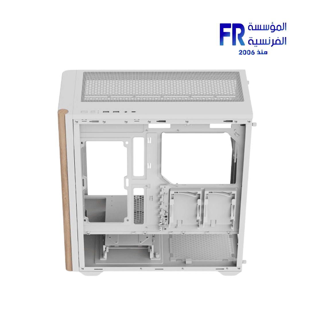 AeroCool D501A ARGB White Mid Tower Case