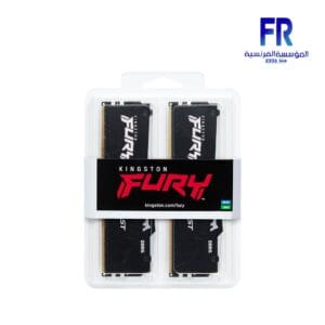 Kingston Fury Beast 64Gb (2X32Gb) DDR5 6000Mhz Cl36 RGB Desktop Memory