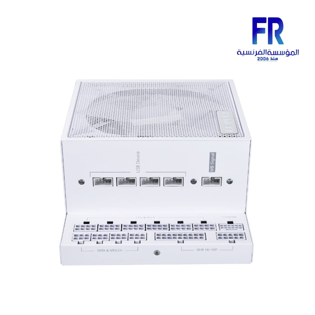 Lian Li Edge EG1300 1300W 80 Plus PLATINUM ATX 3.1 Full Modular White Power Supply
