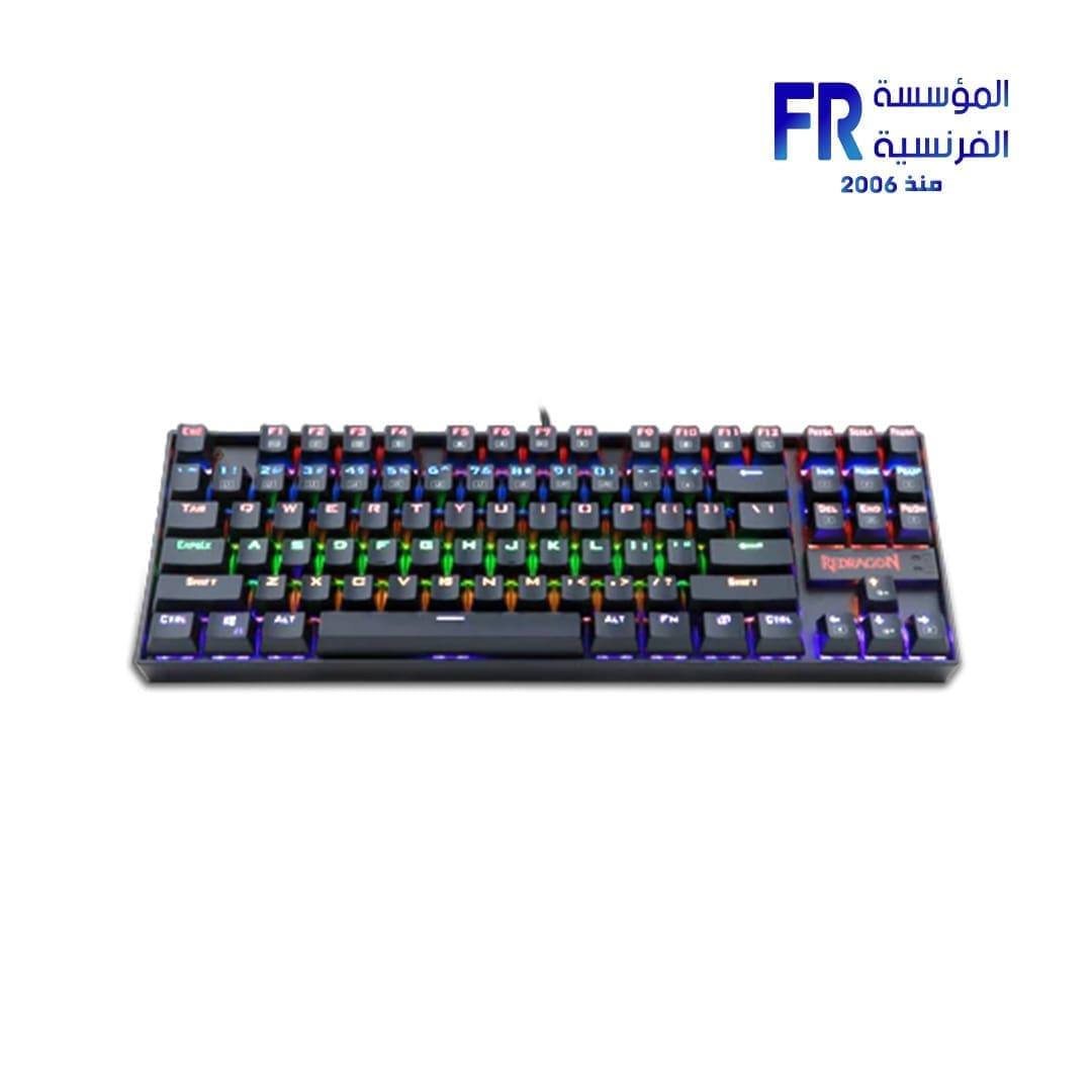 Redragon Kumara K552 Black Switch Rainbow AR Wired Mechanical Gaming Keyboard