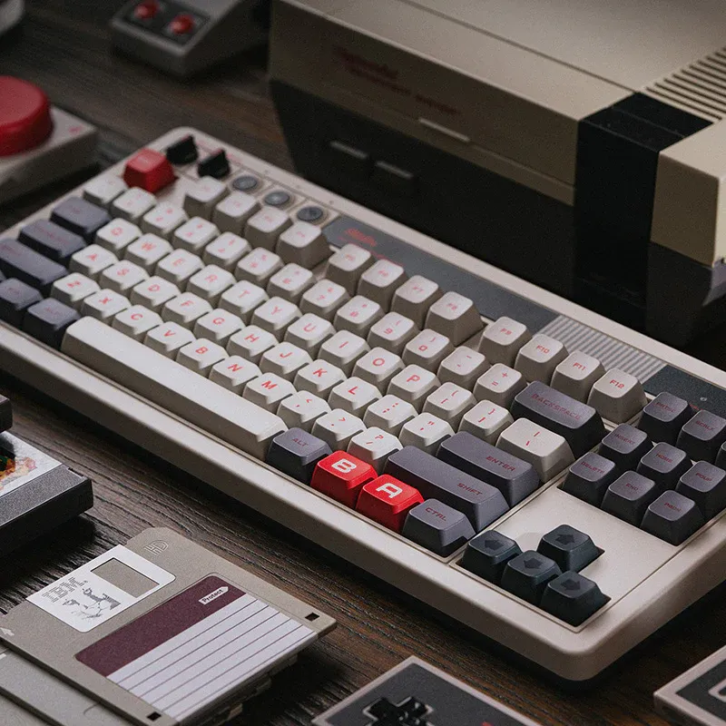 8BitDo Retro N Edition Hot Swappable Wireless Bluetooth Mechanical Gaming Keyboard