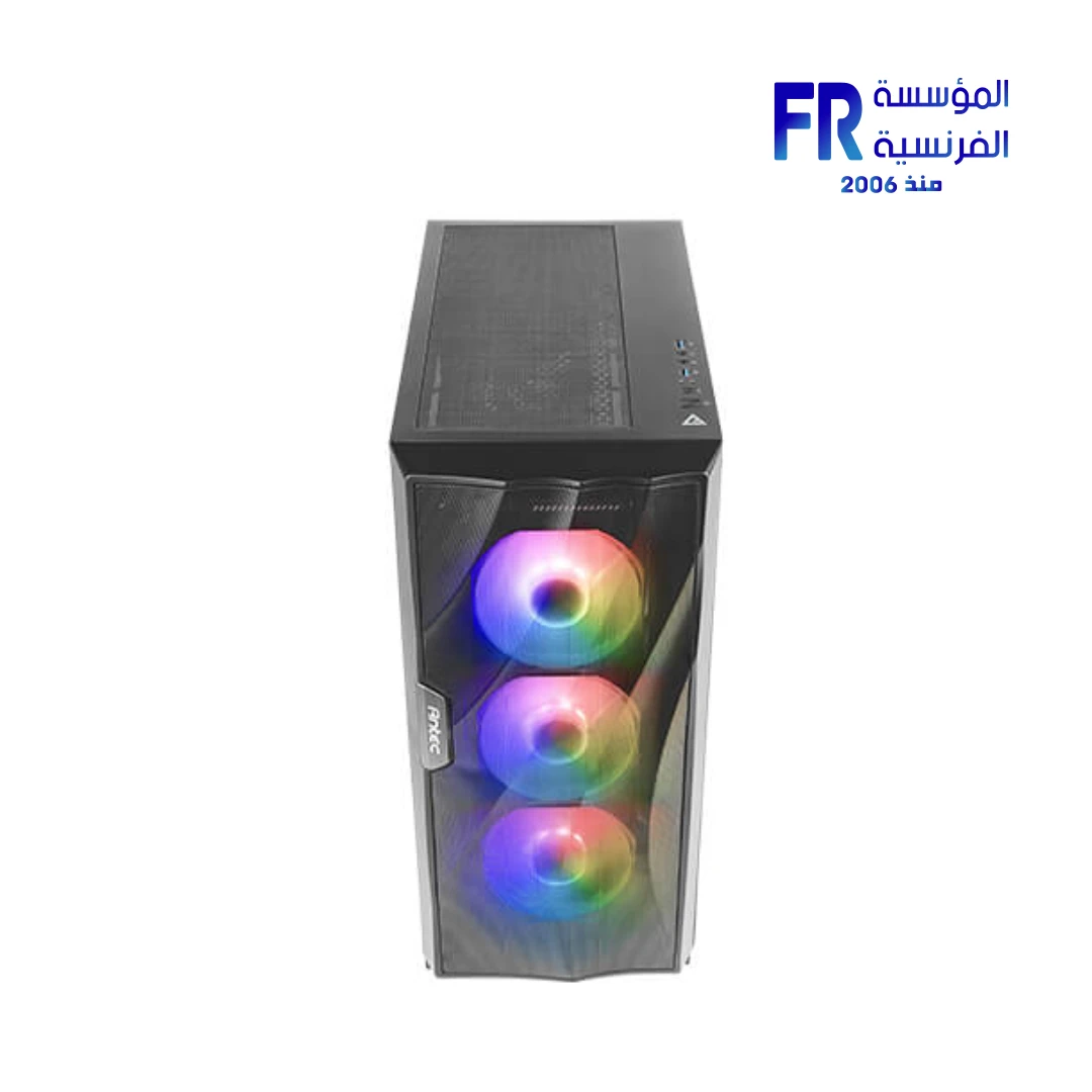 Antec Dark Fleet DF700 FLUX ARGB + Atom B650 650W 80 Plus Bronze Mid Tower Case - الصورة 3