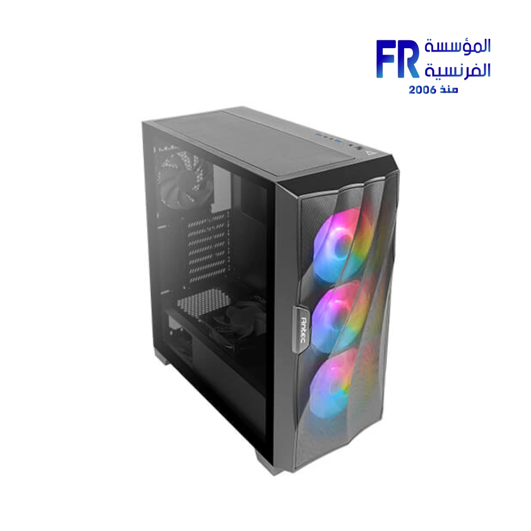 Antec Dark Fleet DF700 FLUX ARGB + Atom B650 650W 80 Plus Bronze Mid Tower Case - الصورة 2