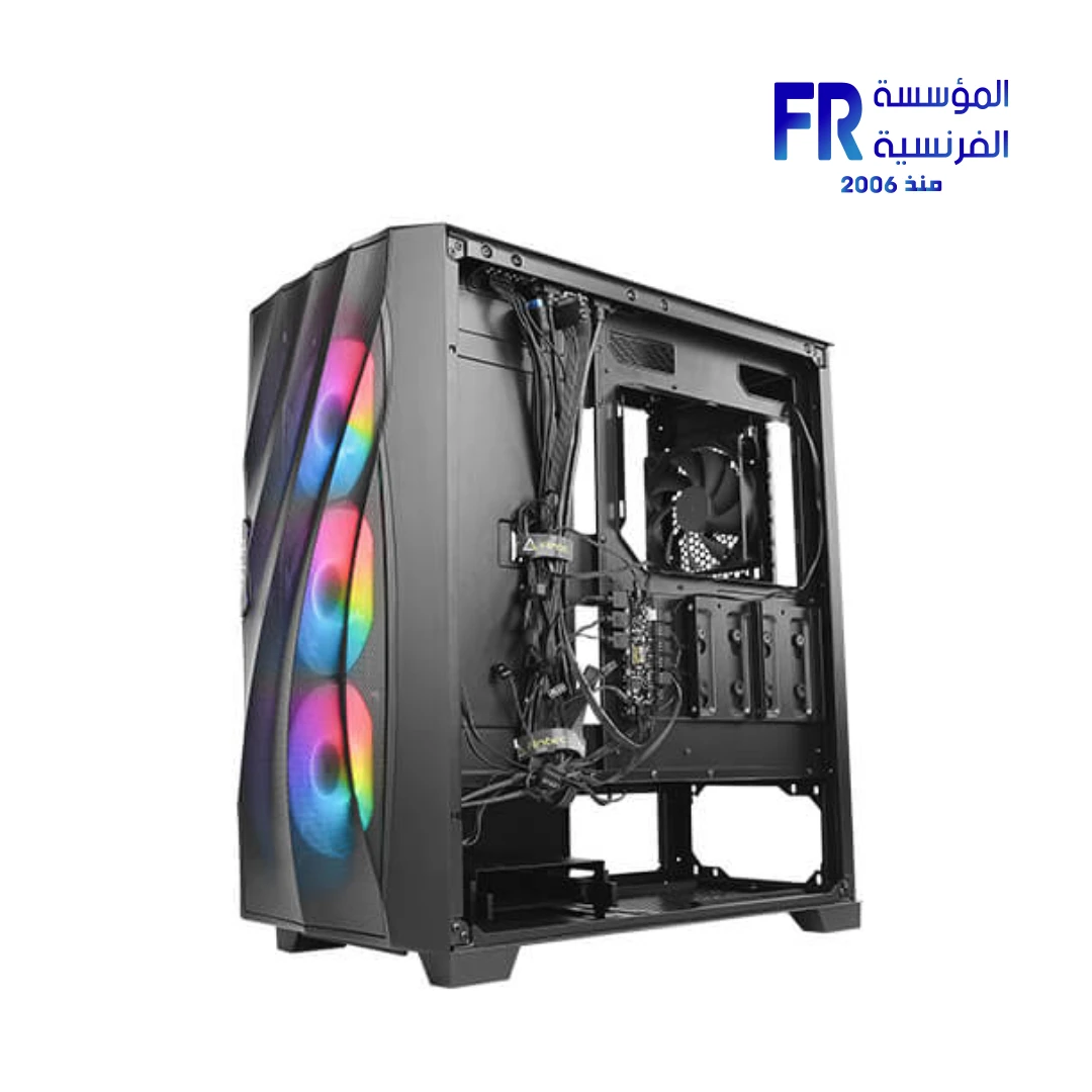 Antec Dark Fleet DF700 FLUX ARGB + Atom B650 650W 80 Plus Bronze Mid Tower Case - الصورة 5