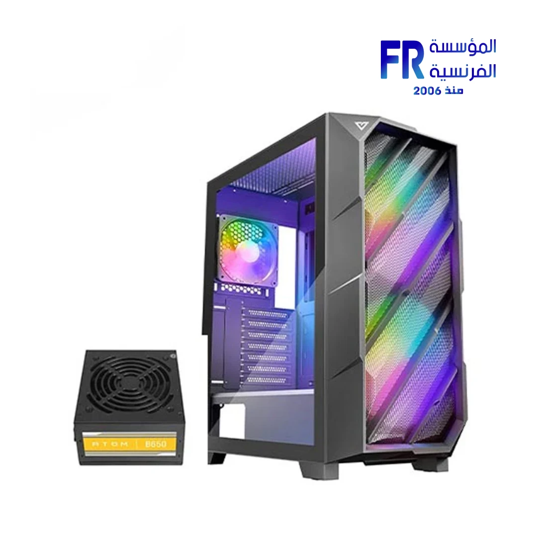 Antec NX700 ARGB + Atom B650 650W 80 Plus Bronze Mid Tower Case