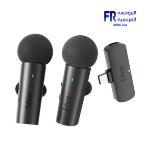 Fifine M8 Dual Wireless Lapel Microphone