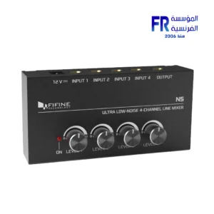 Fifine N5 Four channel Line Mixer