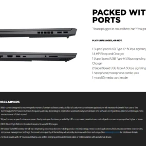HP Victus 16 16-r1000 series gaming laptop in Performance Blue, additional product angle.
