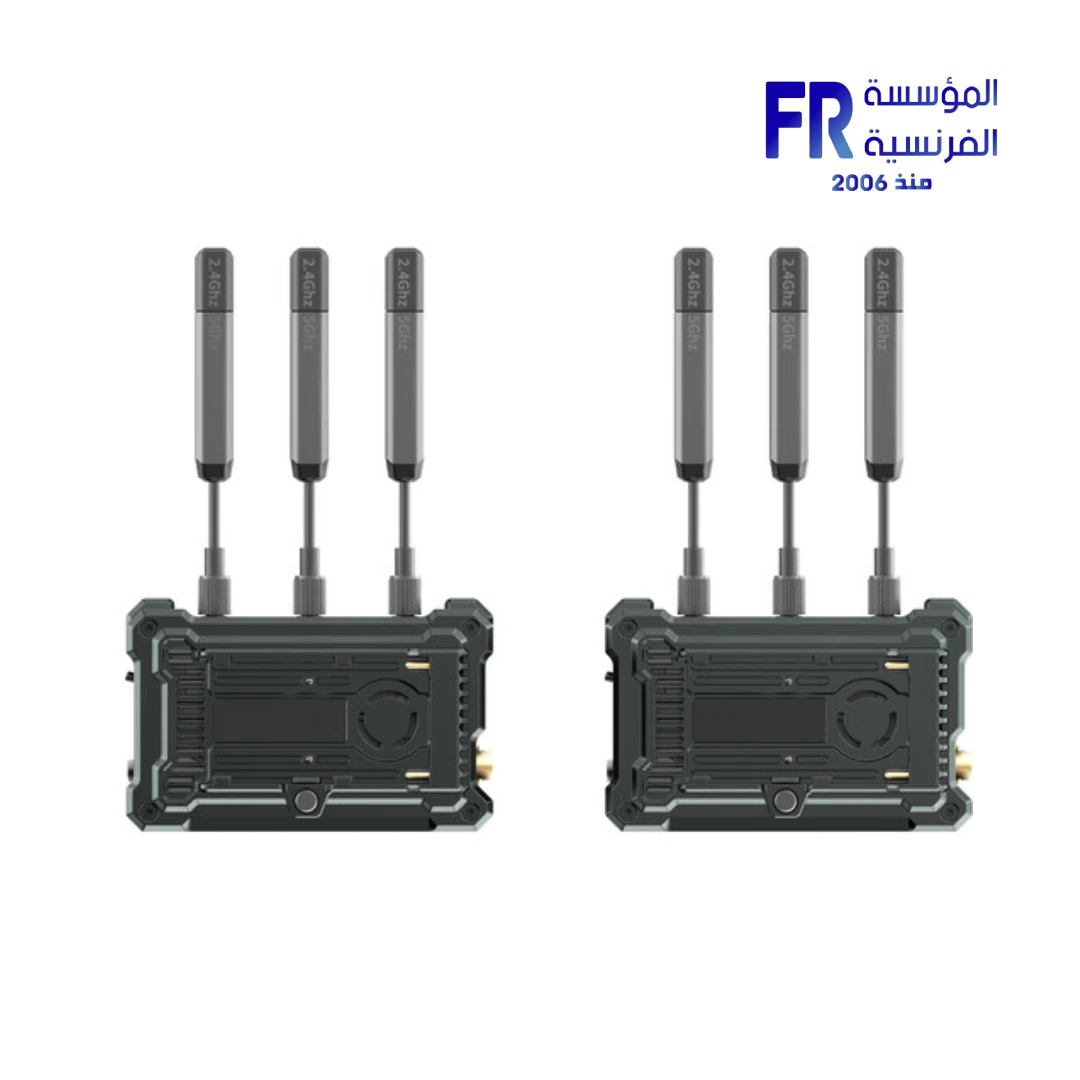 Hollyland Pyro S wireless video transmitter with HDMI and 3G-SDI connections, view 3