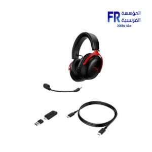 Hyperx Cloud III Black Red Wireless Gaming Headset