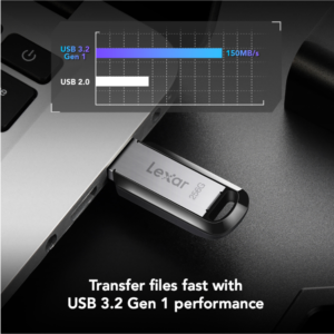 Alternate product view of Lexar JumpDrive M400 256GB USB 3.0 Flash Drive