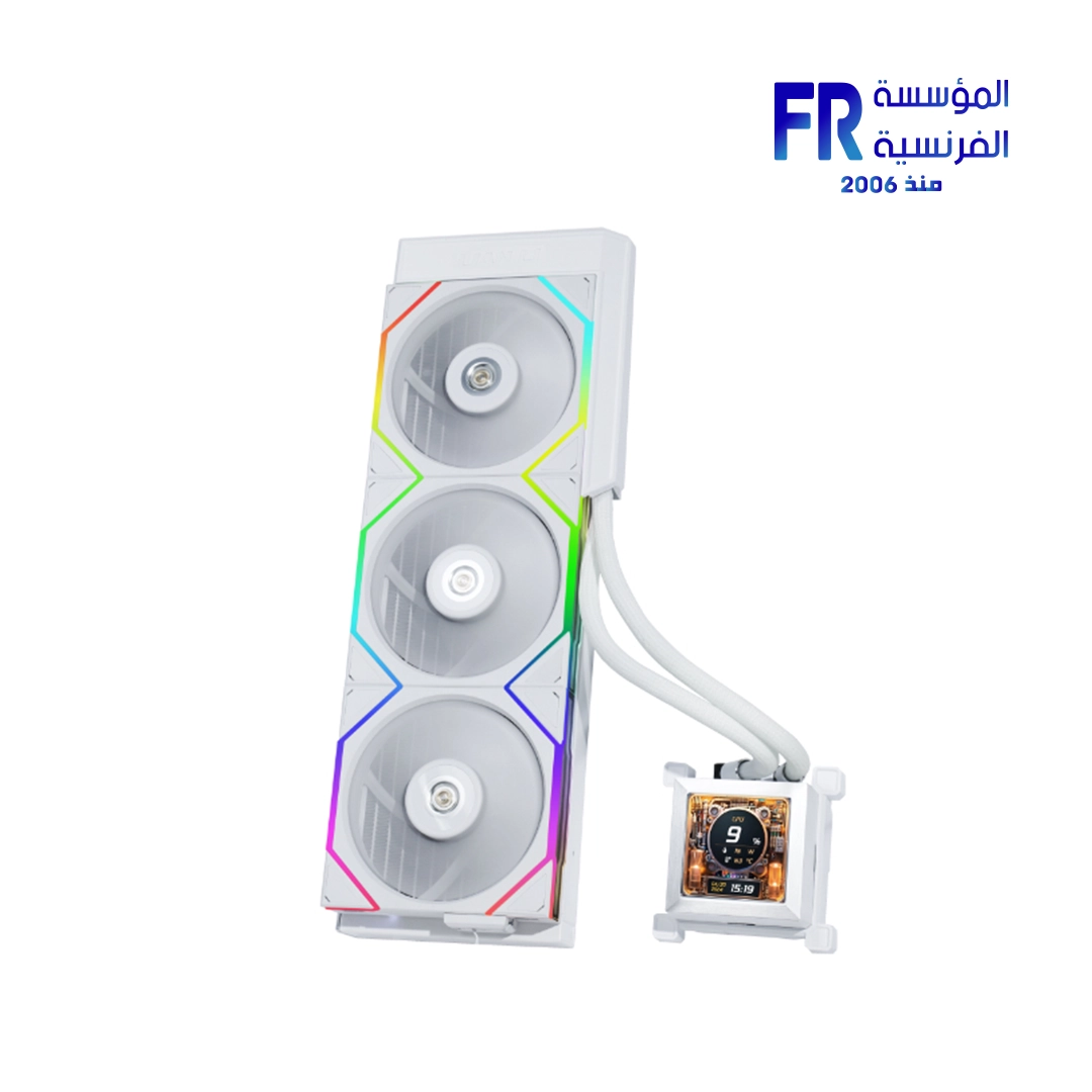 Lian Li Hydro Shift LCD 360MM TL White AIO Liquid Cpu Cooler