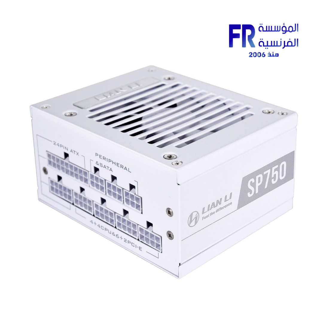 Lian Li Sp750 750W 80 Plus Gold Full Modular SFX White Power Supply