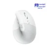 Logitech Lift Vertical Ergonomic Off White Pale Grey Bluetooth Mouse