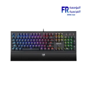 Redragon K569 keyboard brown switch full-size mechanical gaming with RGB lighting and palm rest